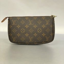 Louis Vuitton Pouch Monogram Pochette Accessoires M51980 Brown Women's