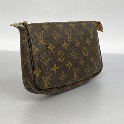 Louis Vuitton Pouch Monogram Pochette Accessoires M51980 Brown Women's