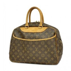 Louis Vuitton Handbag Monogram Deauville M47270 Brown Ladies