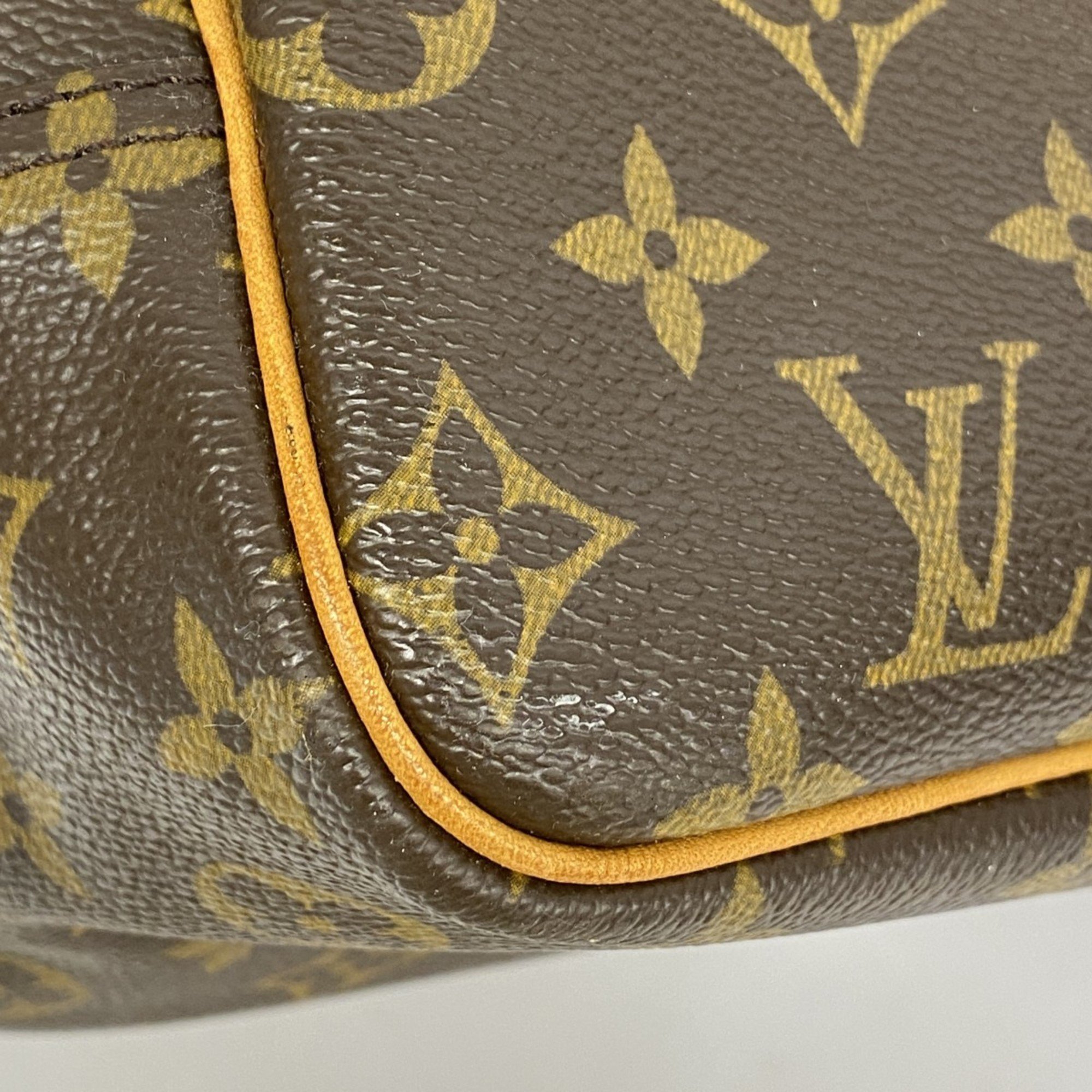 Louis Vuitton Handbag Monogram Deauville M47270 Brown Ladies