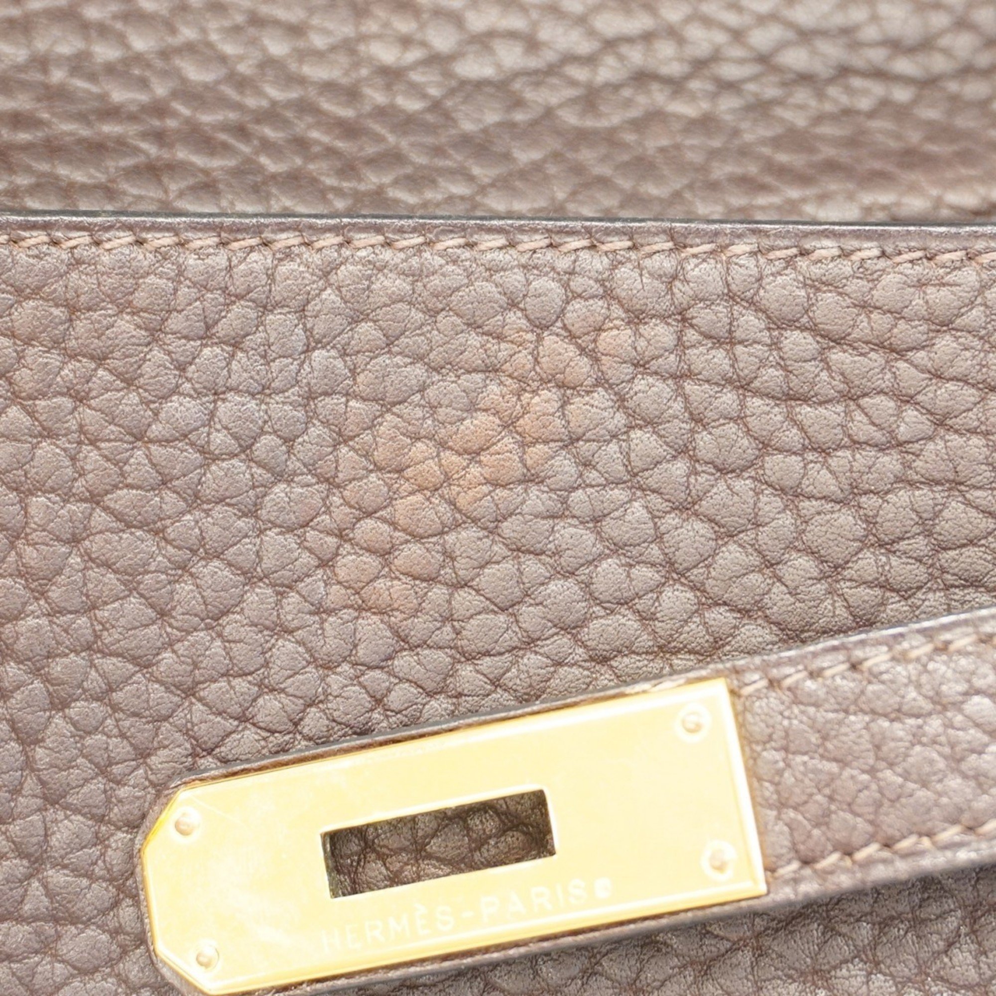 Hermes handbag Kelly 32 Fjord Tail □H stamp ladies