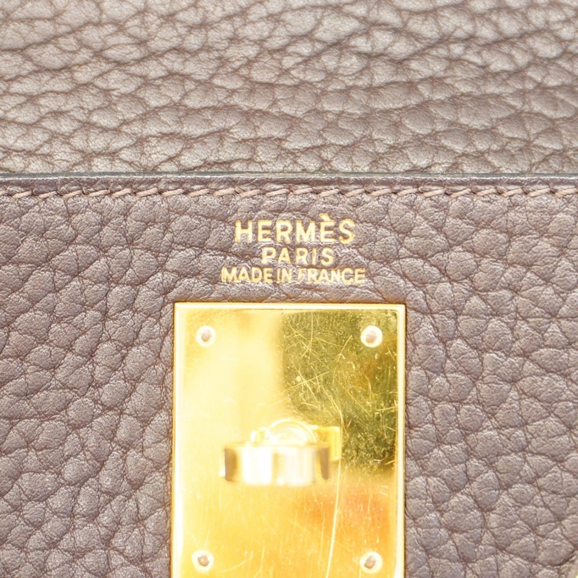 Hermes handbag Kelly 32 Fjord Tail □H stamp ladies