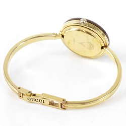 GUCCI Change Bezel Bangle Watch 1100L Quartz Women's