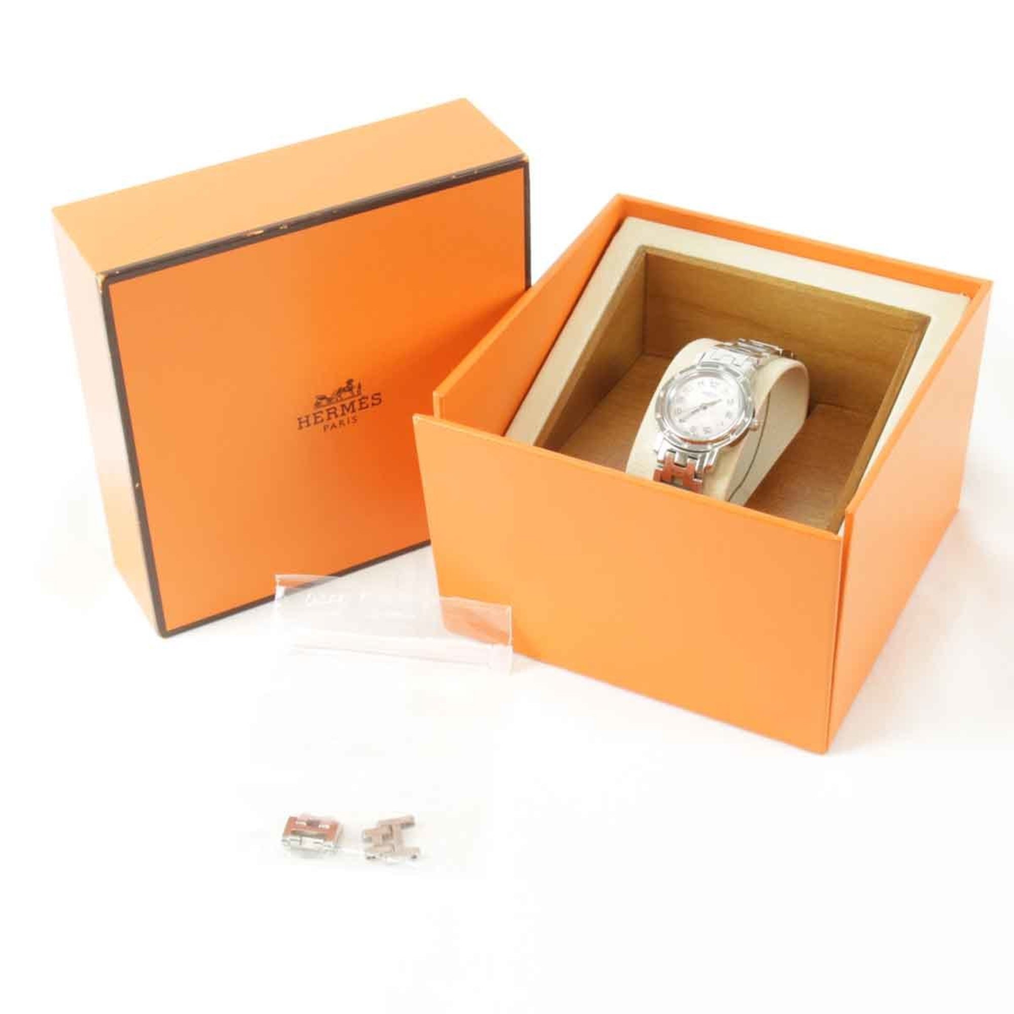 HERMES Clipper watch, quartz, ladies