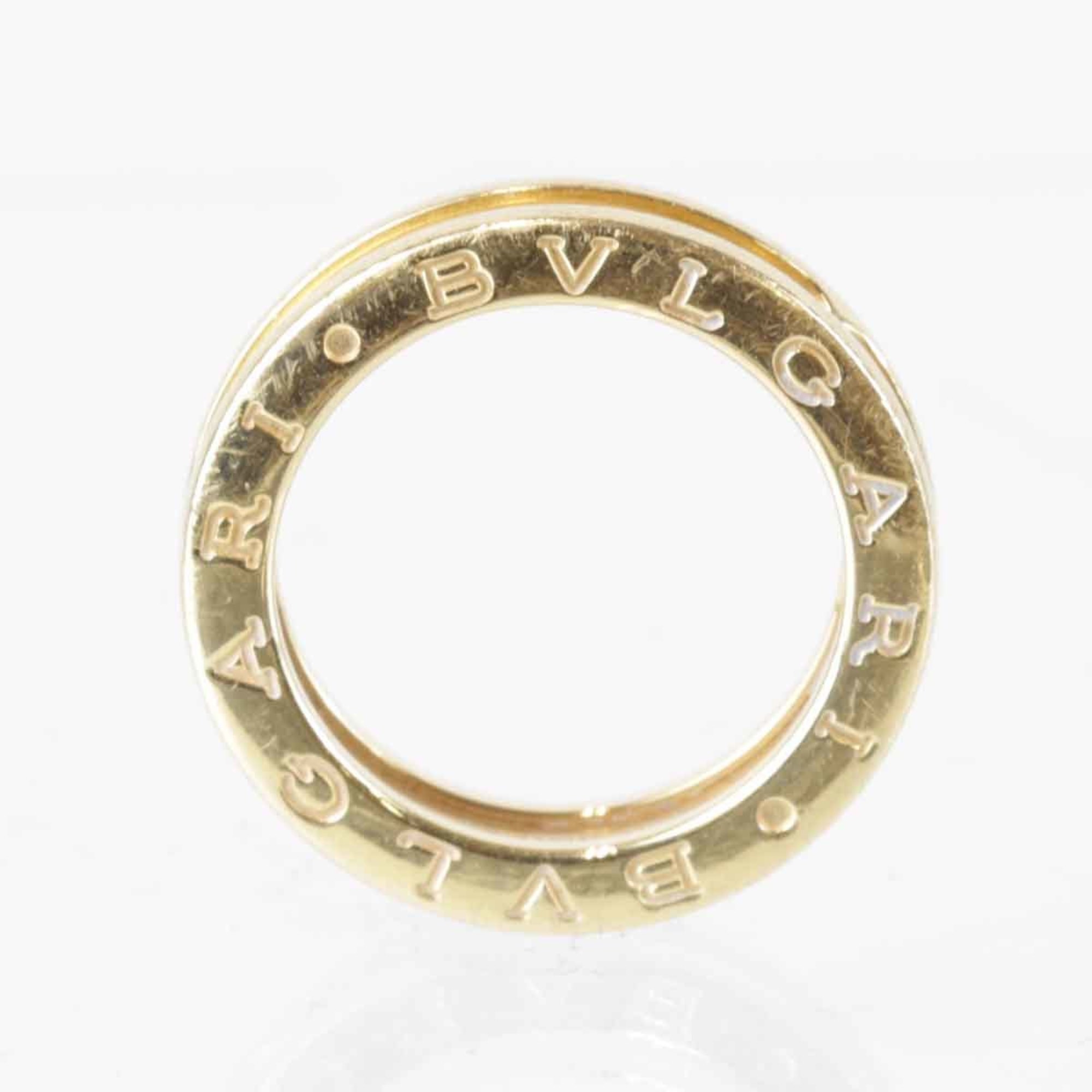 K18 BVLGARI B-zero1 1-band ring, size 12