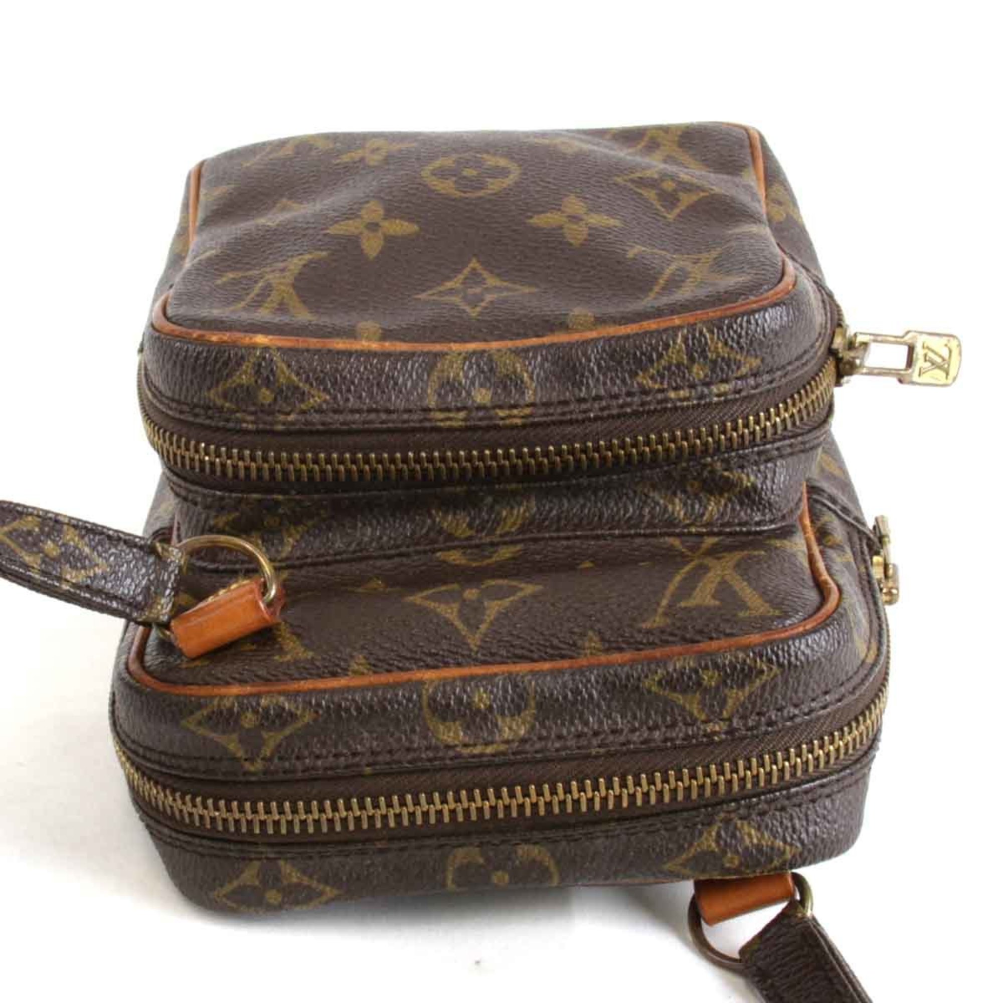 LOUIS VUITTON Louis Vuitton Amazon M45238 Shoulder Bag Monogram Canvas Brown Women's