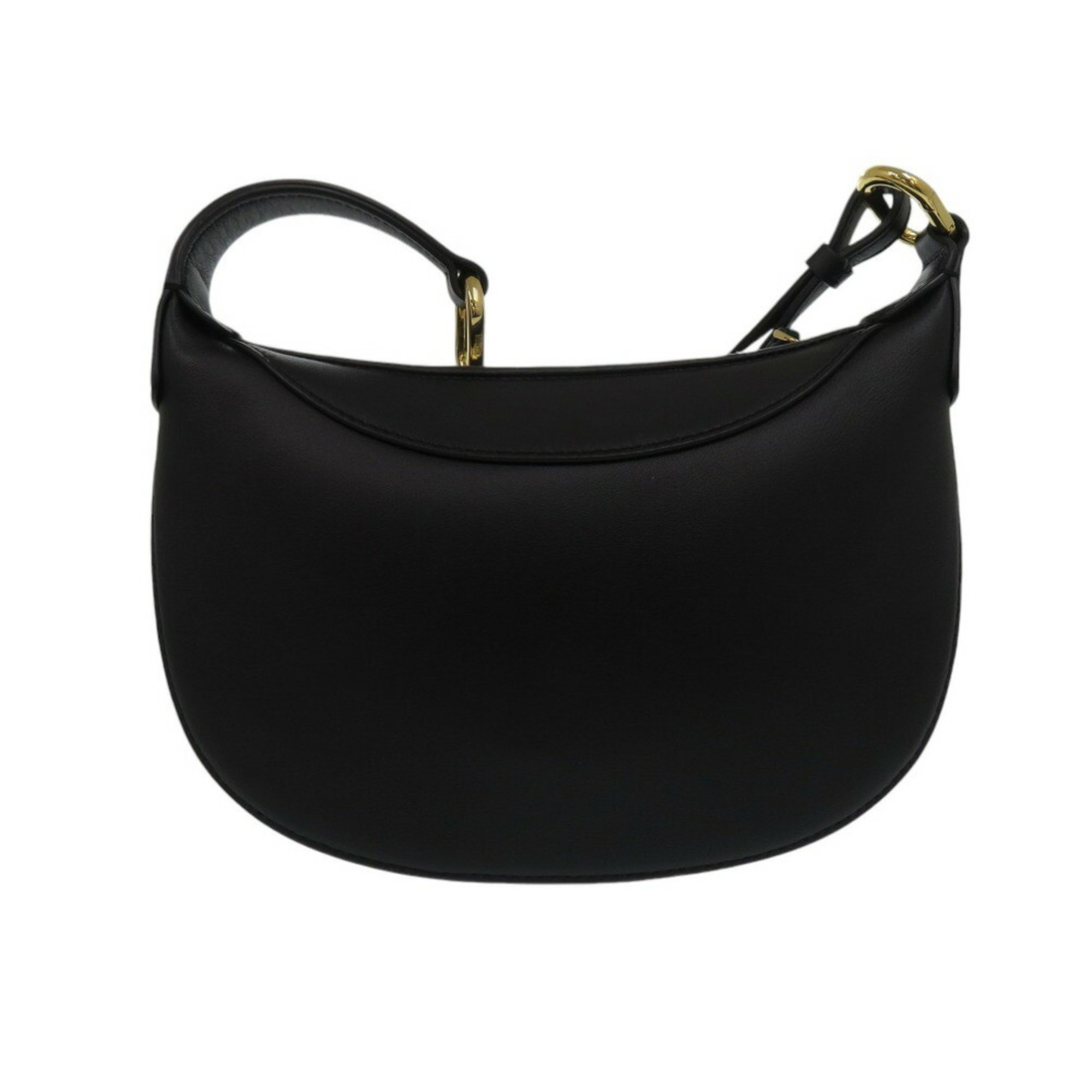 MCM AREN MWHCATA02BK001 Calf Black Shoulder Bag 0240