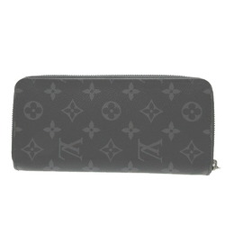 Louis Vuitton Monogram Eclipse M62295 Zippy Wallet Vertical Grey Round Long 1522LOUIS VUITTON