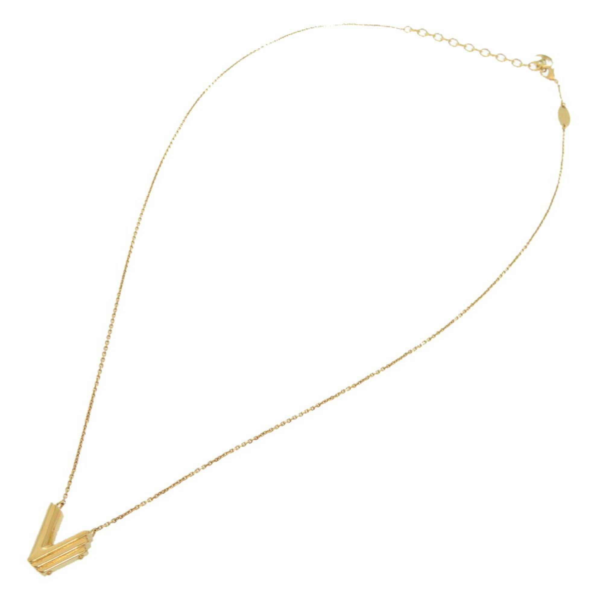 Louis Vuitton LV&ME V Necklace M61077 Gold LV 0532 LOUIS VUITTON