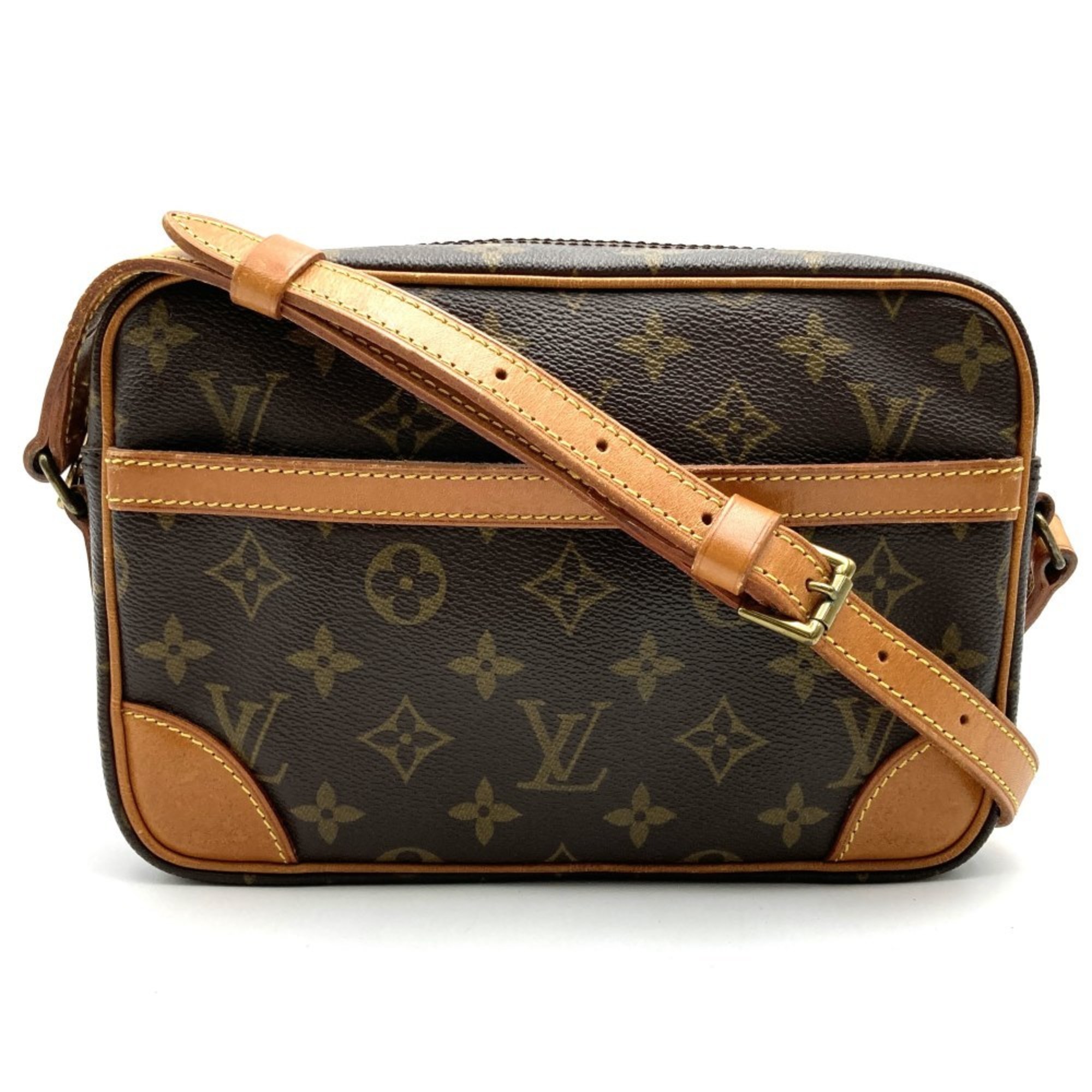 LOUIS VUITTON Louis Vuitton Trocadero 24 Shoulder Bag Monogram Canvas Brown M51276 Women's