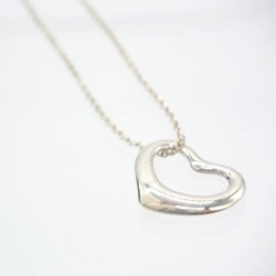 TIFFANY&Co. Tiffany Heart 16mm Elsa Peretti Design Necklace Pendant Silver 925 Women's