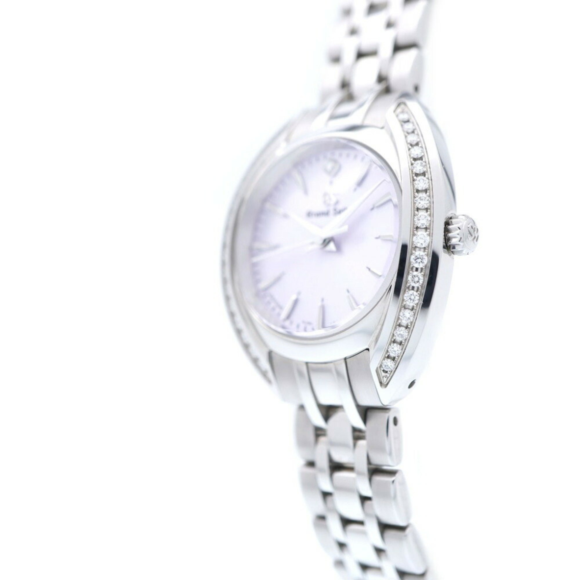 Seiko Grand Elegance Collection STGF349 / 4J51-0AR0 Quartz Watch SS/Diamond Purple 0053SEIKO Ladies