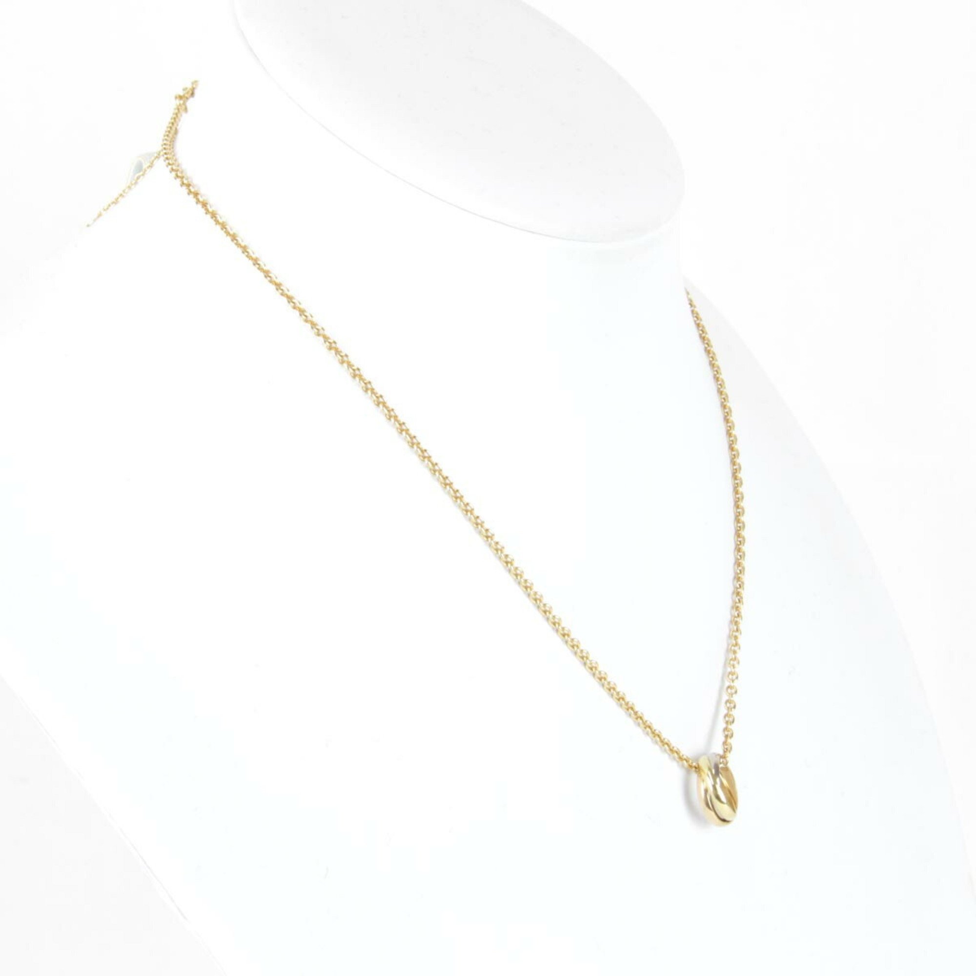 CARTIER Trinity Necklace, K18, 9.0g, for women