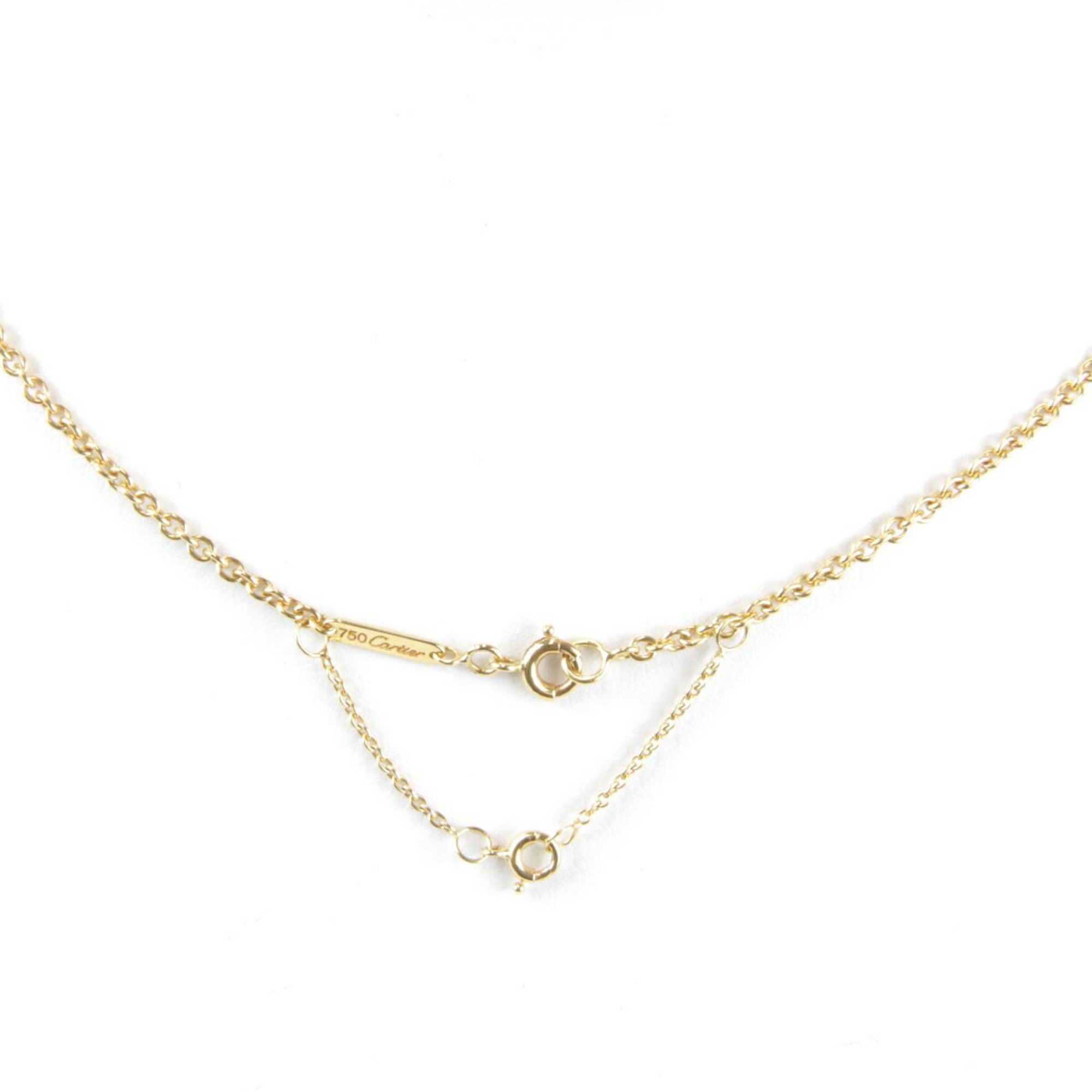 CARTIER Trinity Necklace, K18, 9.0g, for women