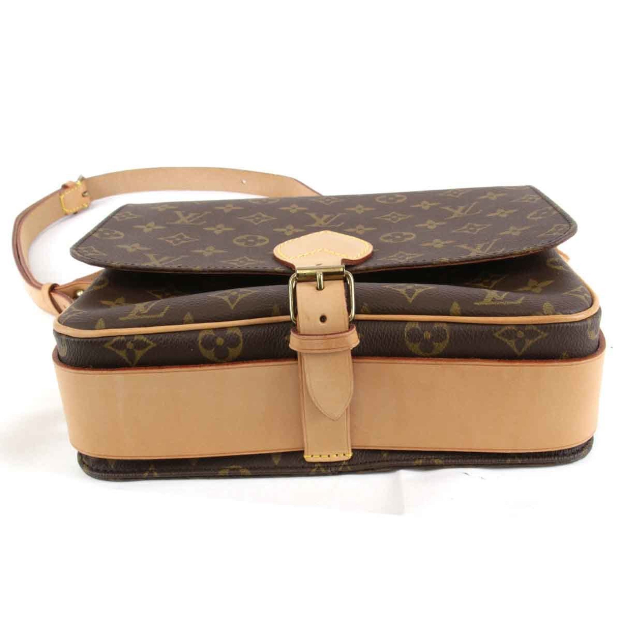 LOUIS VUITTON Louis Vuitton Cartesier M51253 Shoulder Bag Monogram Canvas Brown Women's