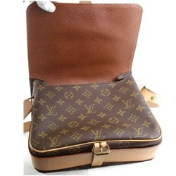 LOUIS VUITTON Louis Vuitton Cartesier M51253 Shoulder Bag Monogram Canvas Brown Women's