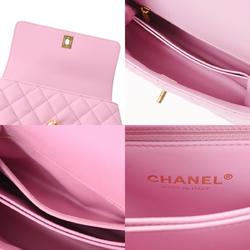 CHANEL Chanel Matelasse XS Handle Chain Pink A92990 Women's Caviar Skin Handbag