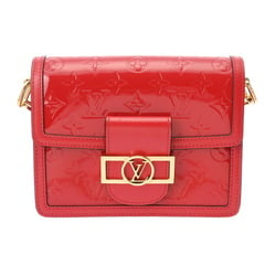 LOUIS VUITTON Louis Vuitton Vernis Dauphine MINI Model number unknown Rouge Women's Shoulder bag