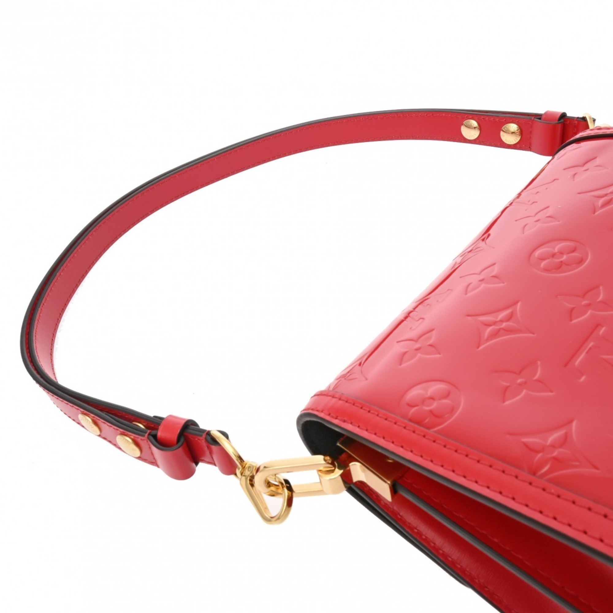 LOUIS VUITTON Louis Vuitton Vernis Dauphine MINI Model number unknown Rouge Women's Shoulder bag