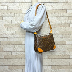 Louis Vuitton Boulogne 30 Monogram Shoulder Bag Canvas M51265 Brown Women's LOUIS VUITTON