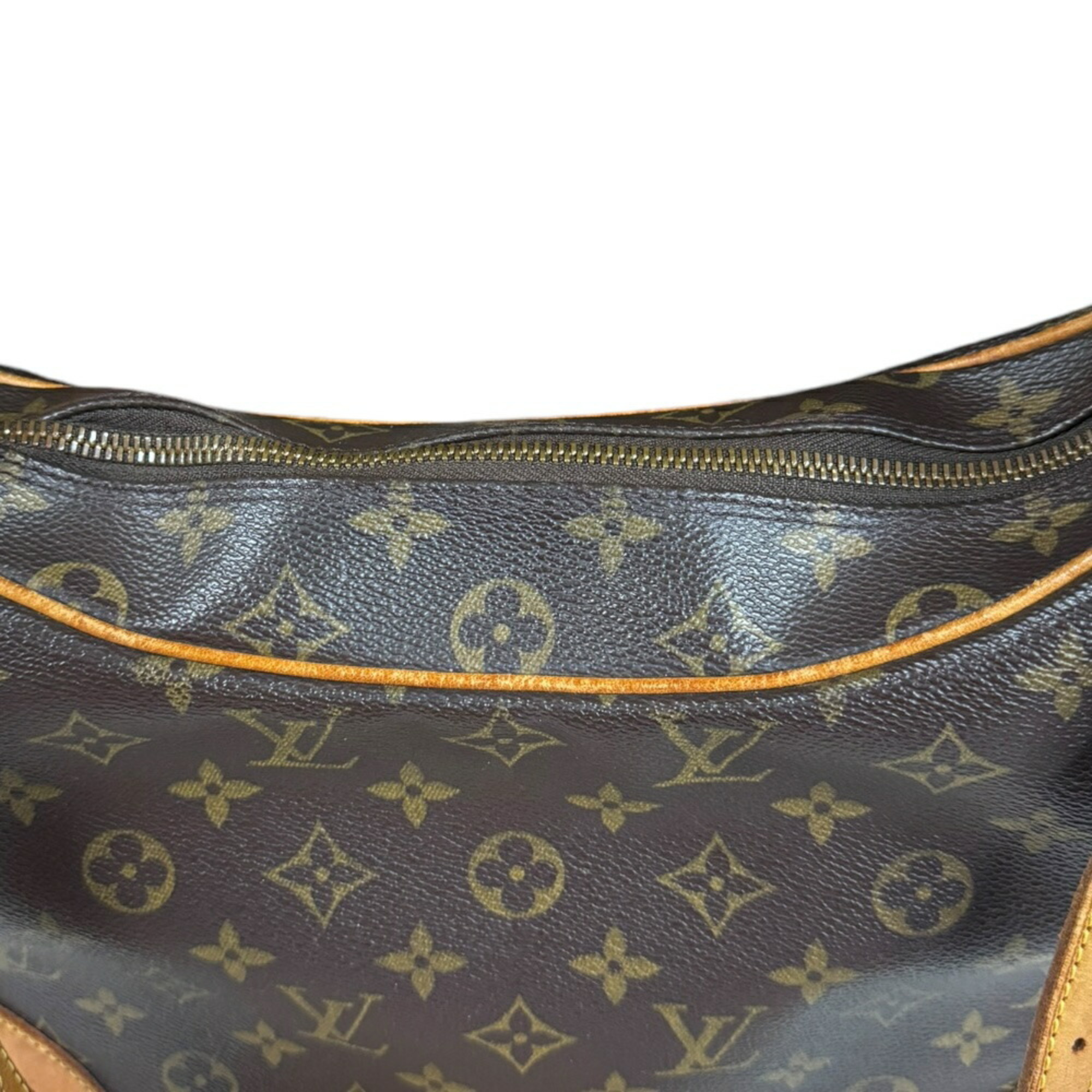 Louis Vuitton Boulogne 30 Monogram Shoulder Bag Canvas M51265 Brown Women's LOUIS VUITTON