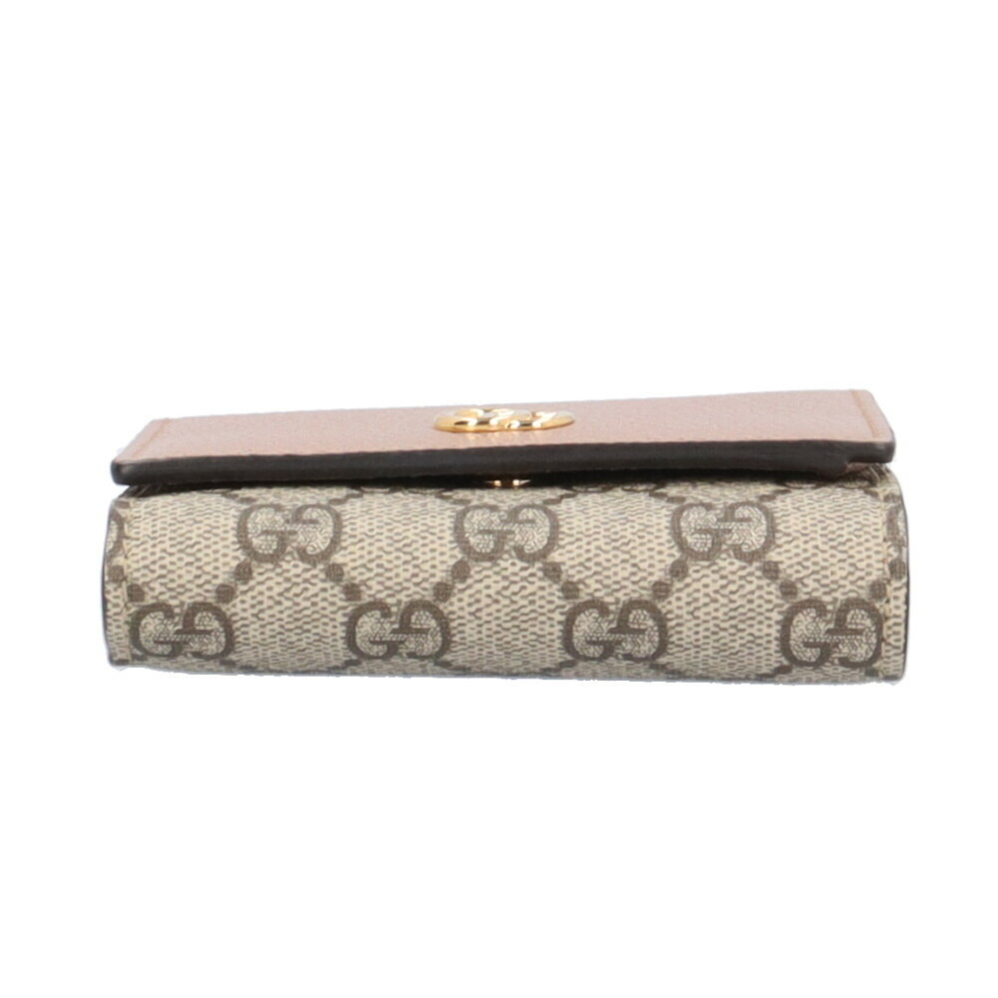 Gucci GG Marmont Bi-fold Wallet Supreme Canvas 598587 Women's GUCCI