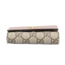 Gucci GG Marmont Bi-fold Wallet Supreme Canvas 598587 Women's GUCCI