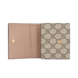 Gucci GG Marmont Bi-fold Wallet Supreme Canvas 598587 Women's GUCCI