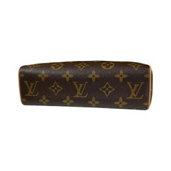 Louis Vuitton Recital Monogram Handbag Canvas M51900 Brown Women's LOUIS VUITTON