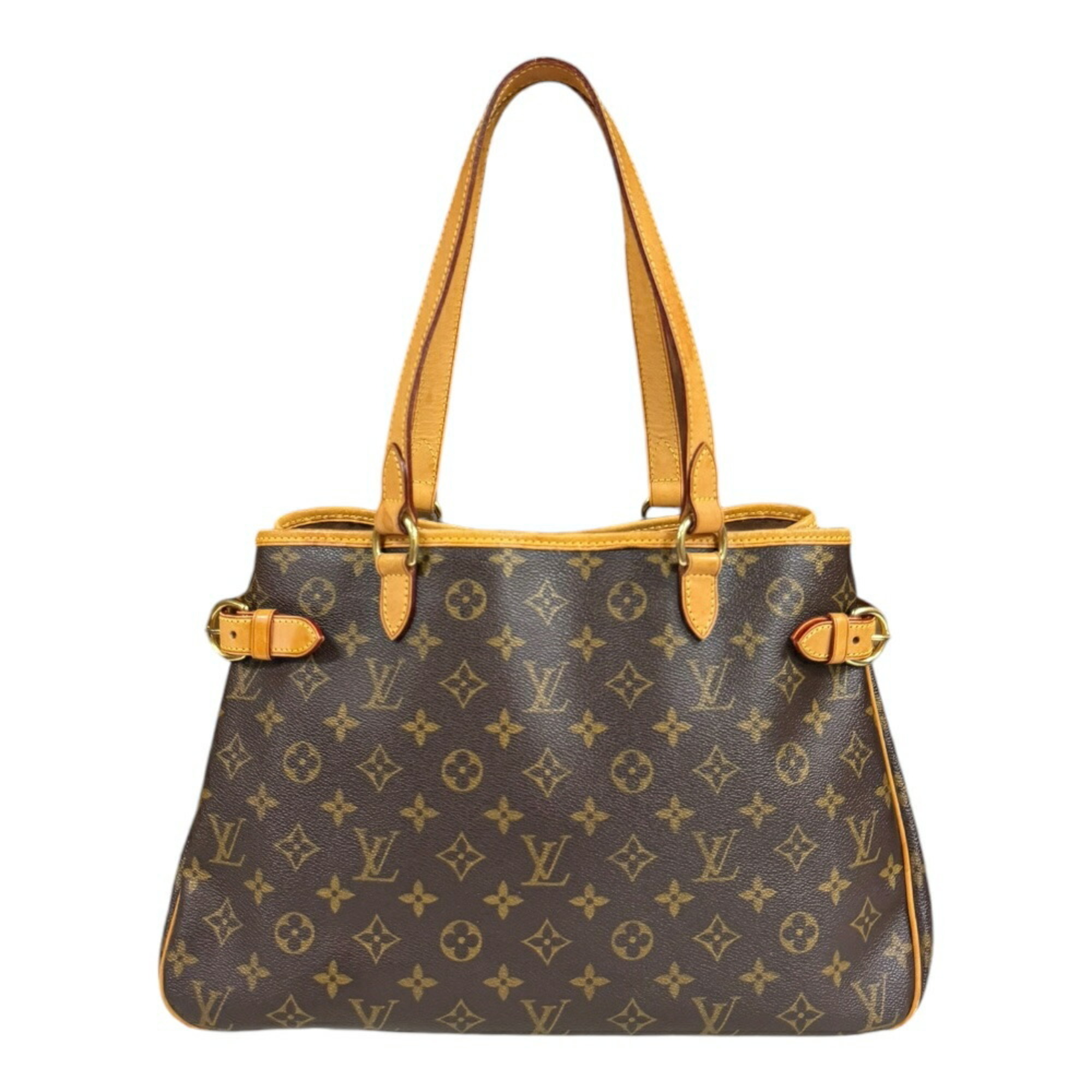 Louis Vuitton Batignolles Horizontal Monogram Shoulder Bag Canvas M51154 Brown Women's LOUIS VUITTON