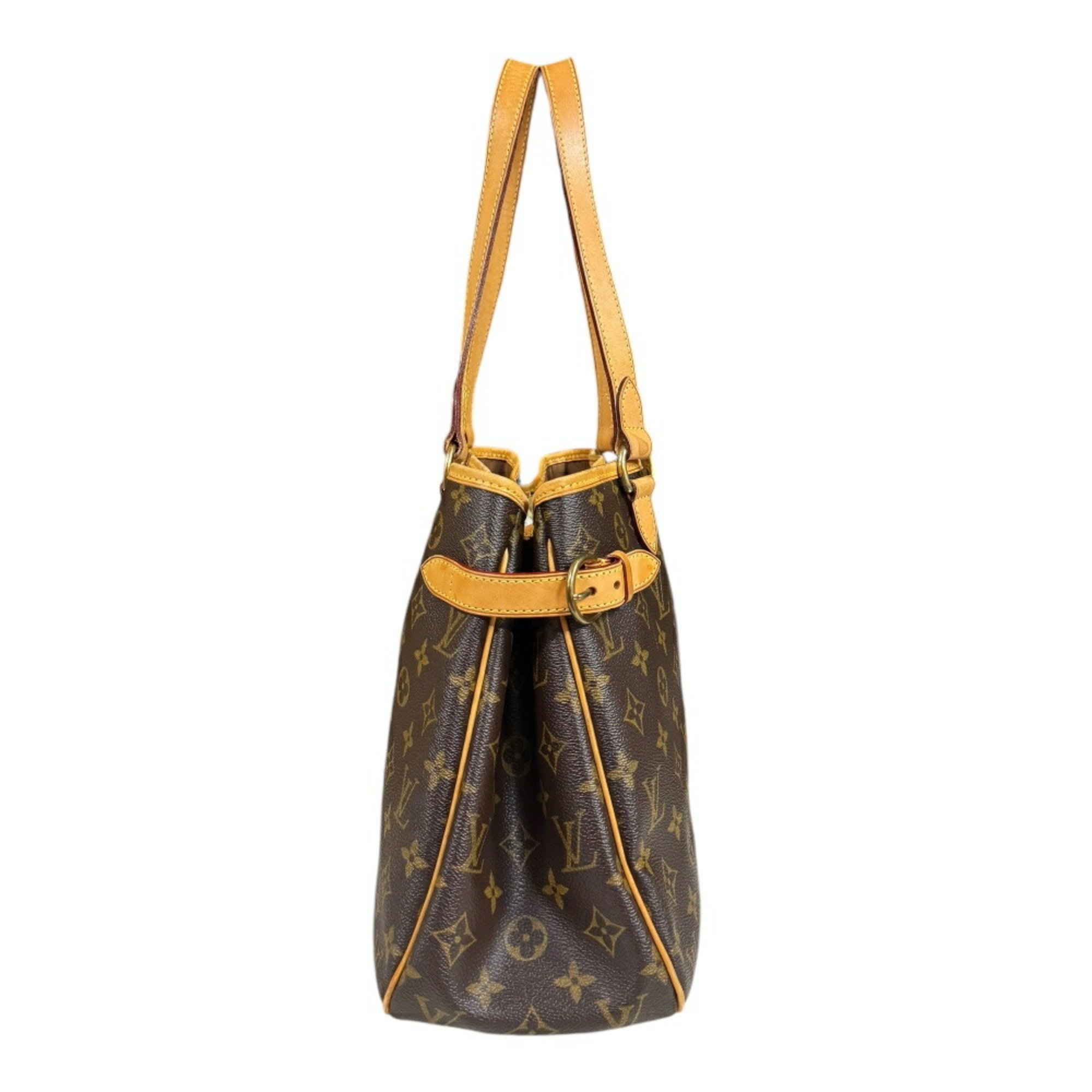 Louis Vuitton Batignolles Horizontal Monogram Shoulder Bag Canvas M51154 Brown Women's LOUIS VUITTON