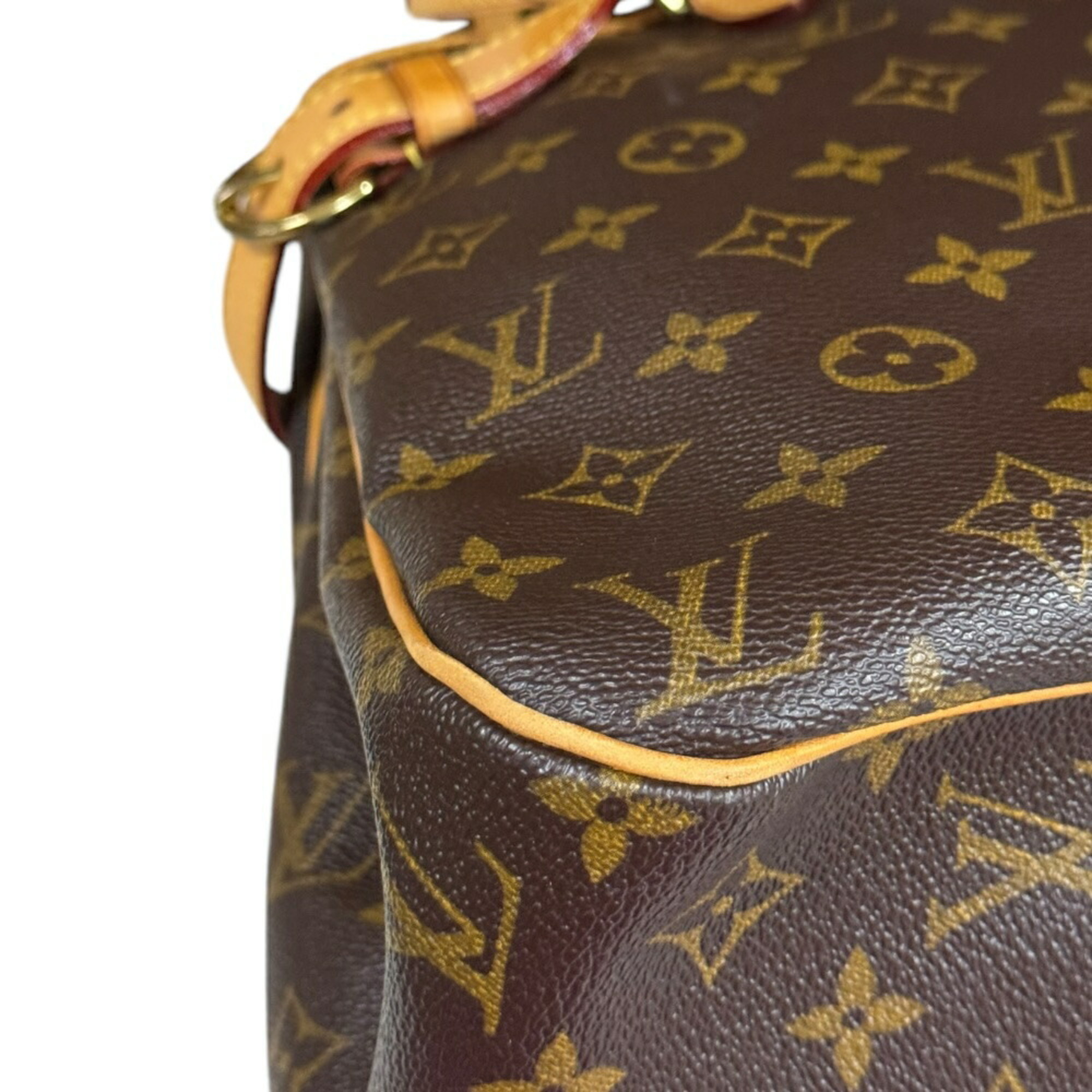 Louis Vuitton Batignolles Horizontal Monogram Shoulder Bag Canvas M51154 Brown Women's LOUIS VUITTON