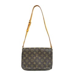 Louis Vuitton Musette Tango Short Monogram Shoulder Bag Canvas M51257 Brown Women's LOUIS VUITTON