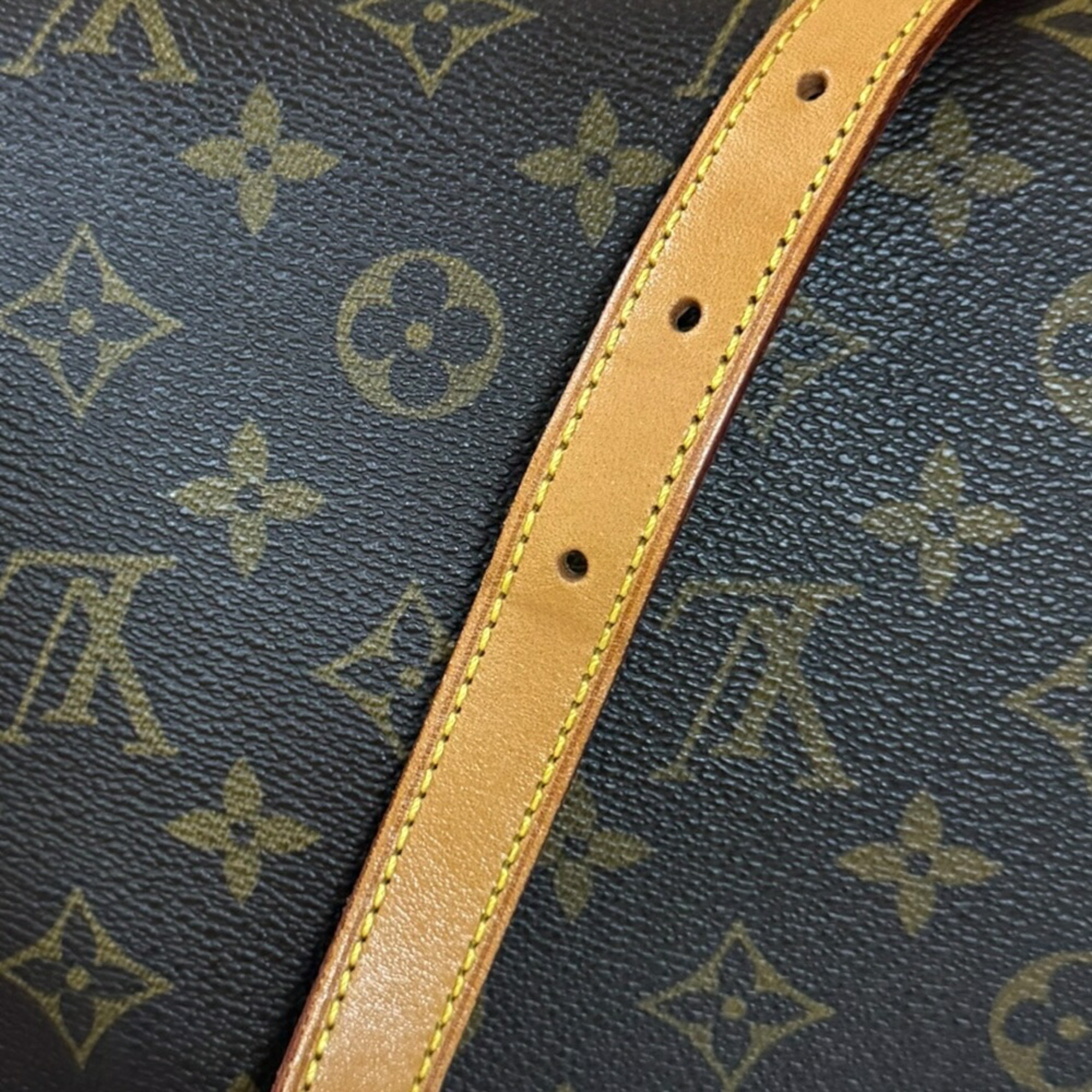 Louis Vuitton Musette Tango Short Monogram Shoulder Bag Canvas M51257 Brown Women's LOUIS VUITTON