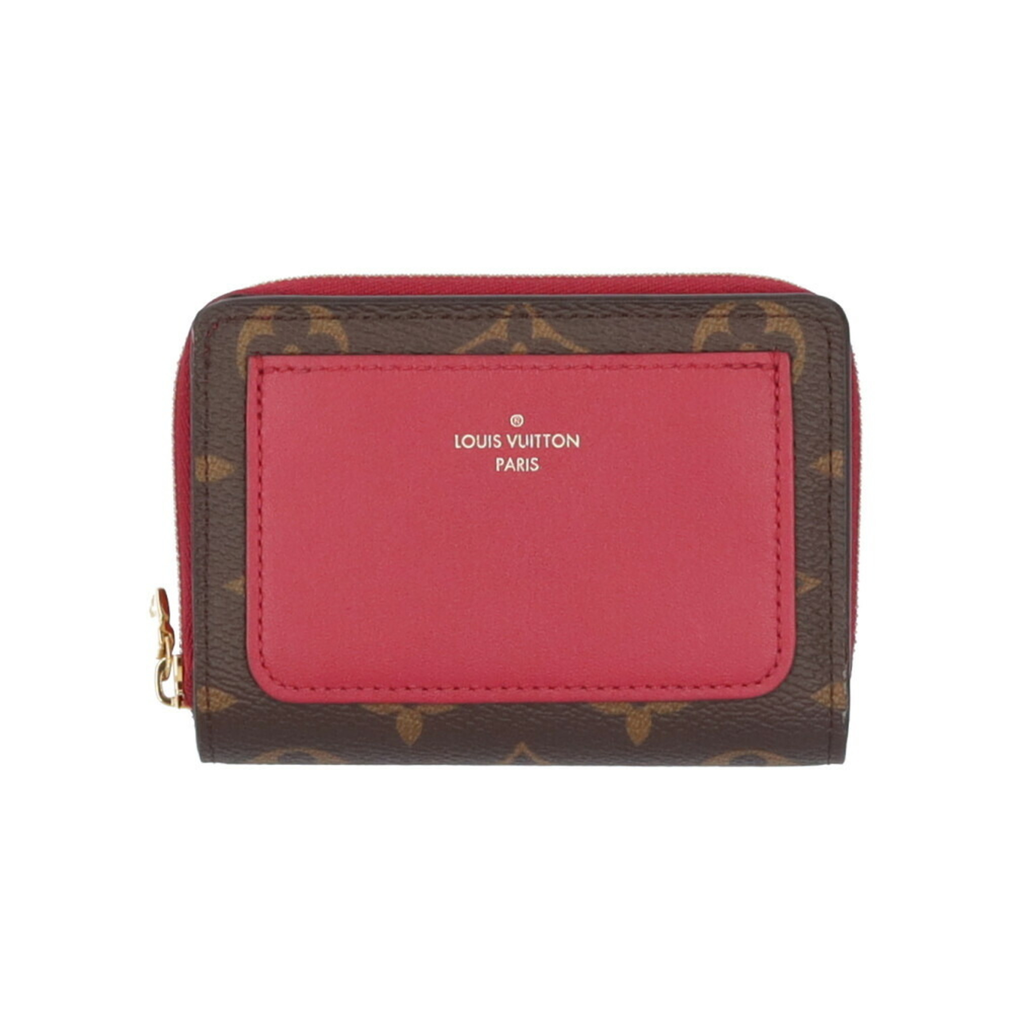 Louis Vuitton Portefeuille Lou Monogram Bi-fold Wallet Canvas M82377 Women's LOUIS VUITTON