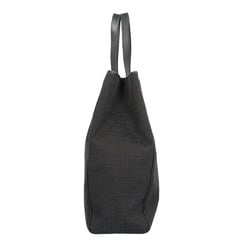 Fendi Zucchino Tote Bag Canvas Black Unisex FENDI