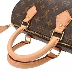 LOUIS VUITTON Louis Vuitton Monogram Speedy 25 Current Brown M41109 Women's Canvas Handbag