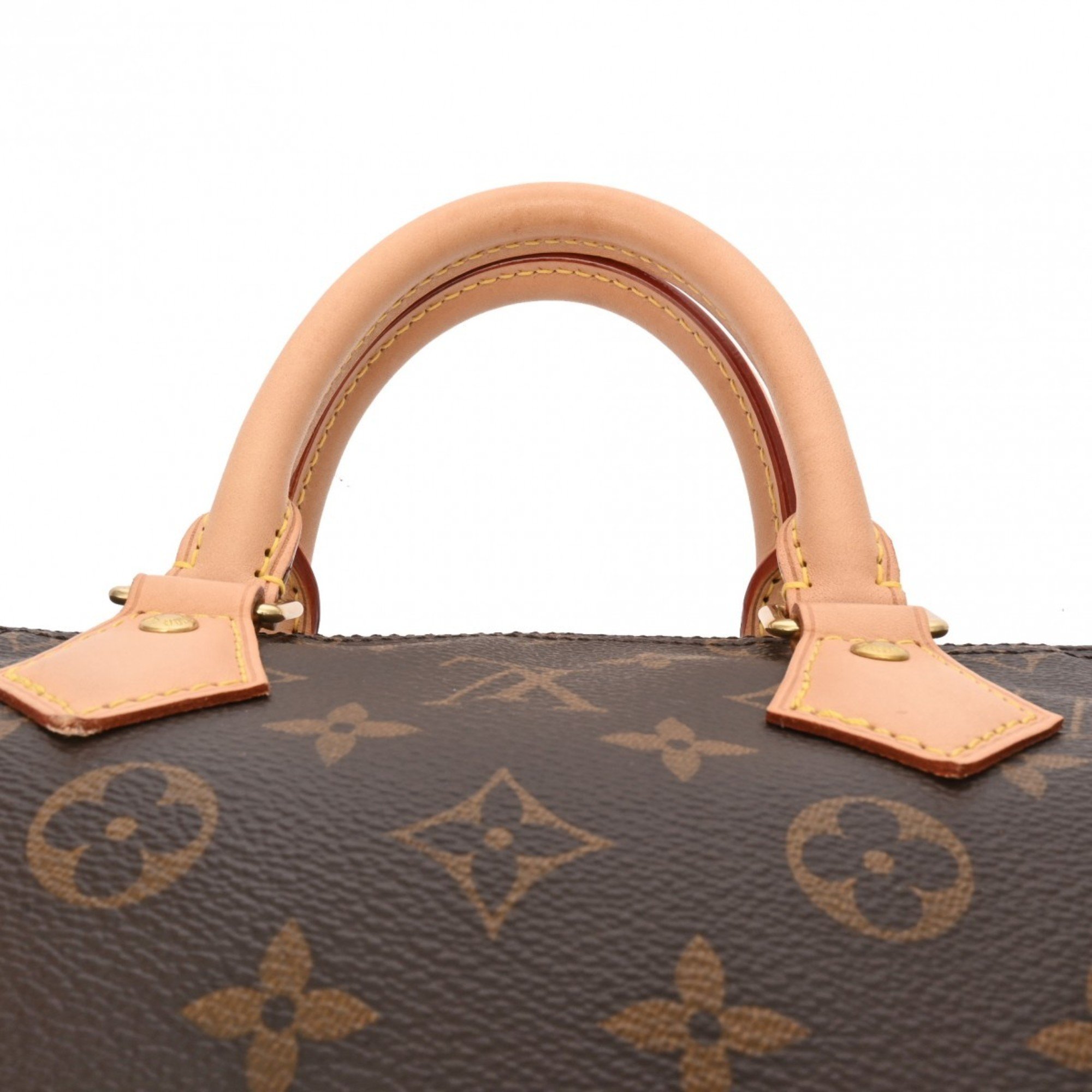 LOUIS VUITTON Louis Vuitton Monogram Speedy 25 Current Brown M41109 Women's Canvas Handbag