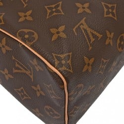 LOUIS VUITTON Louis Vuitton Monogram Speedy 25 Current Brown M41109 Women's Canvas Handbag