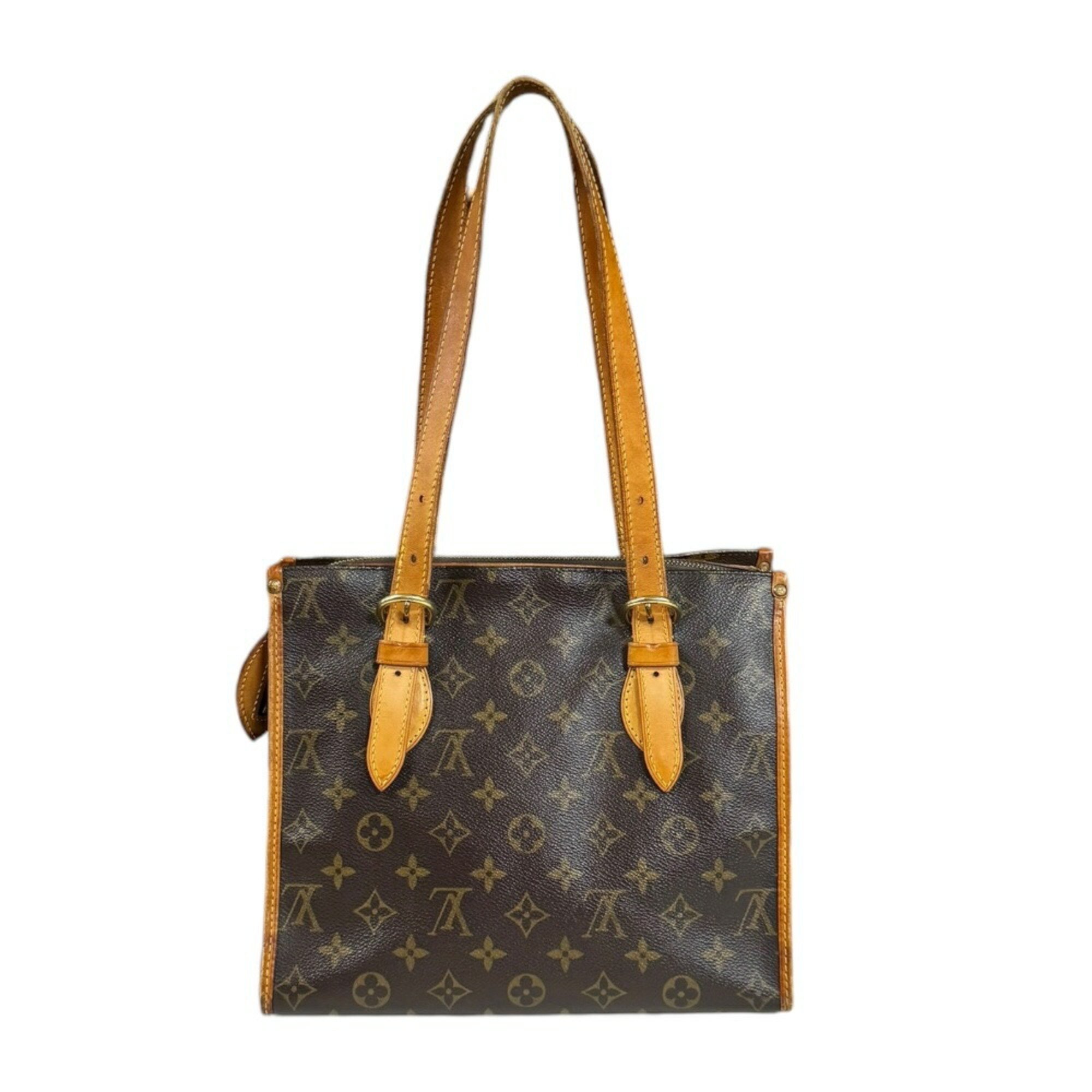 Louis Vuitton Popincourt Au Monogram Shoulder Bag Canvas M40007 Brown Women's LOUIS VUITTON