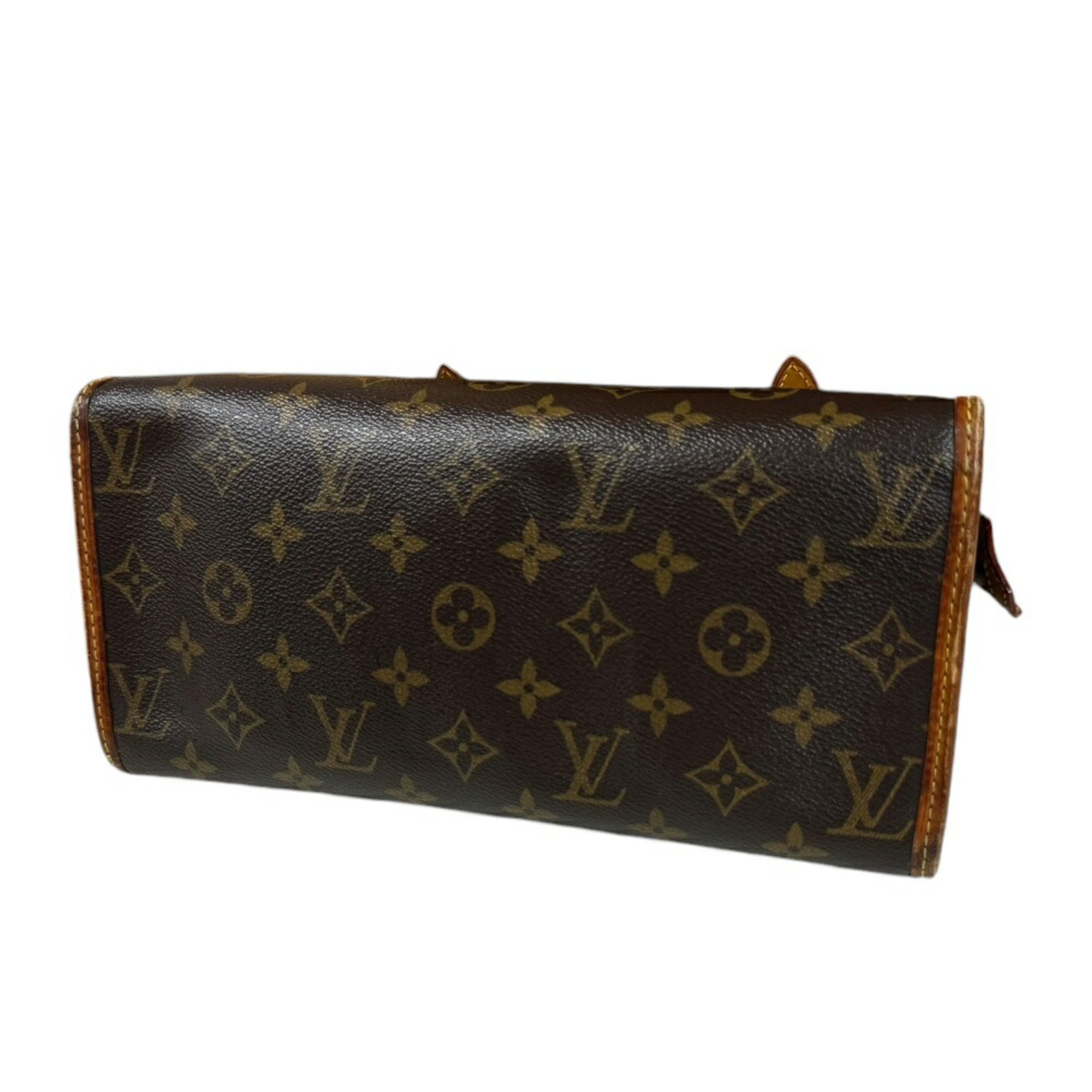 Louis Vuitton Popincourt Au Monogram Shoulder Bag Canvas M40007 Brown Women's LOUIS VUITTON