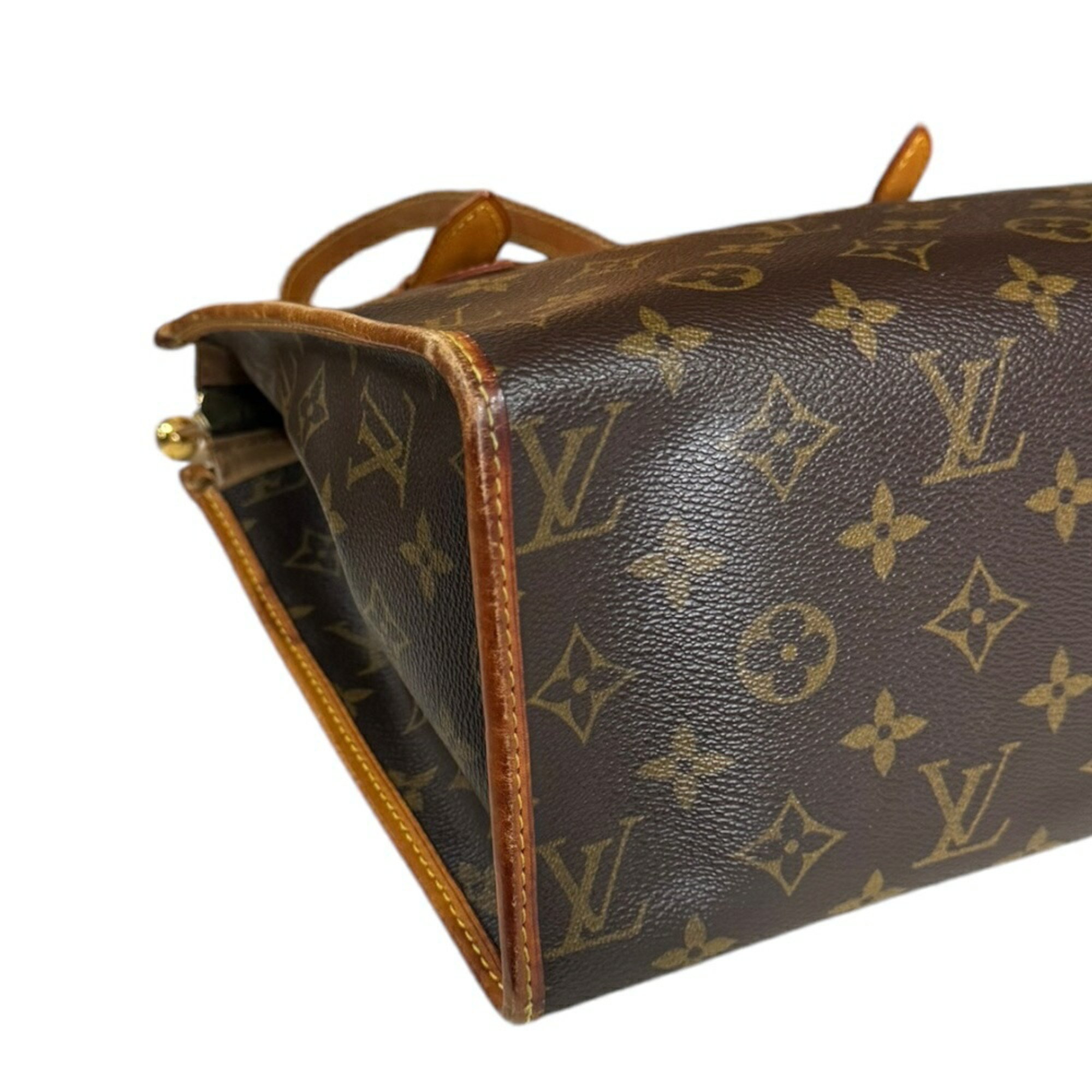 Louis Vuitton Popincourt Au Monogram Shoulder Bag Canvas M40007 Brown Women's LOUIS VUITTON