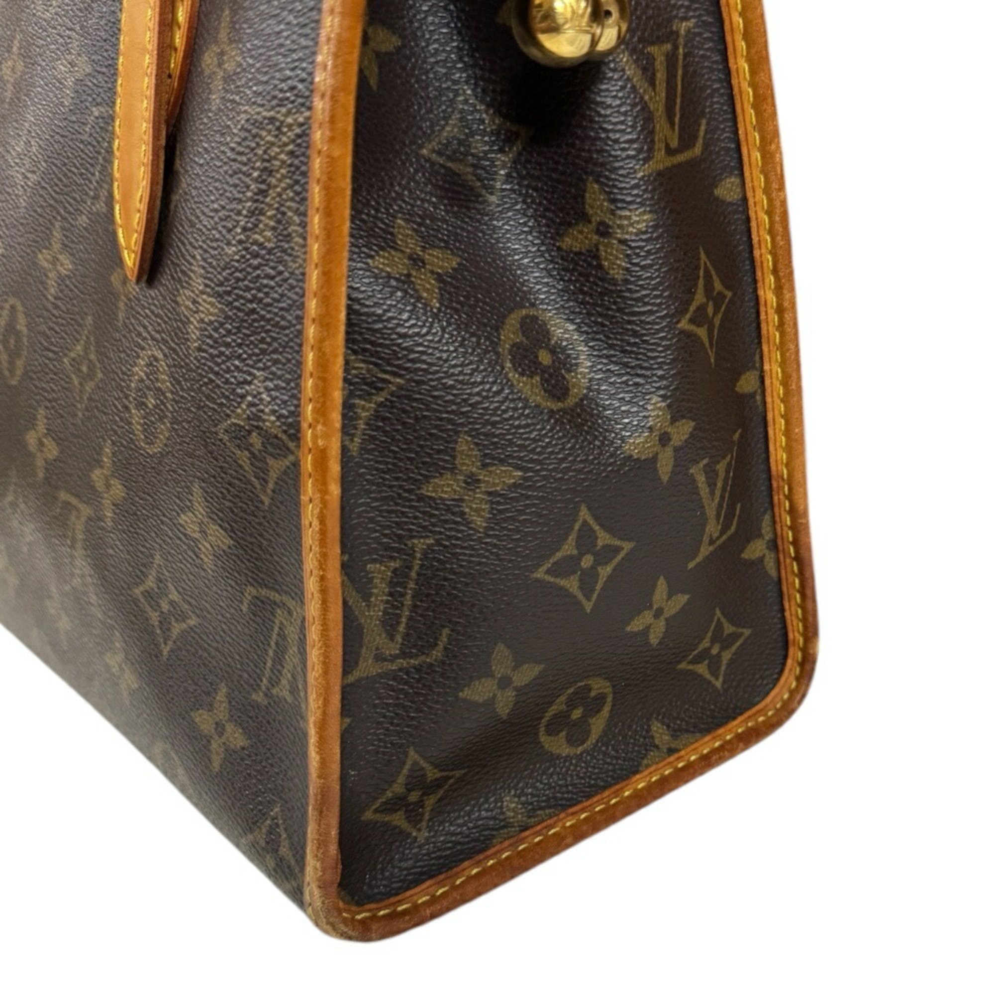 Louis Vuitton Popincourt Au Monogram Shoulder Bag Canvas M40007 Brown Women's LOUIS VUITTON