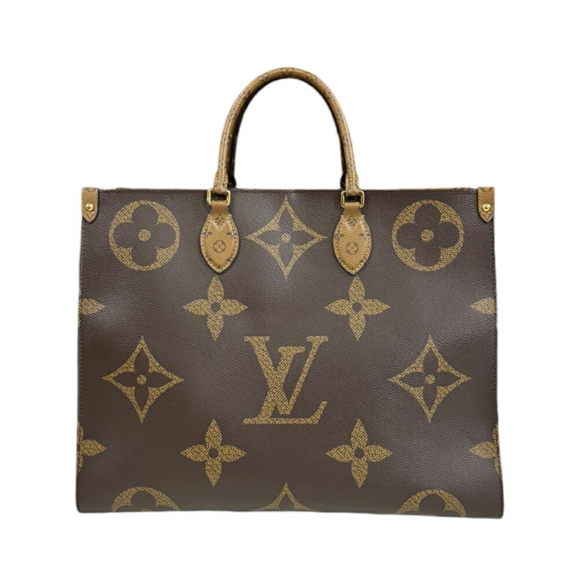 Louis Vuitton On the Go GM Monogram Giant Shoulder Bag Canvas M45320 Brown Women's LOUIS VUITTON 2way