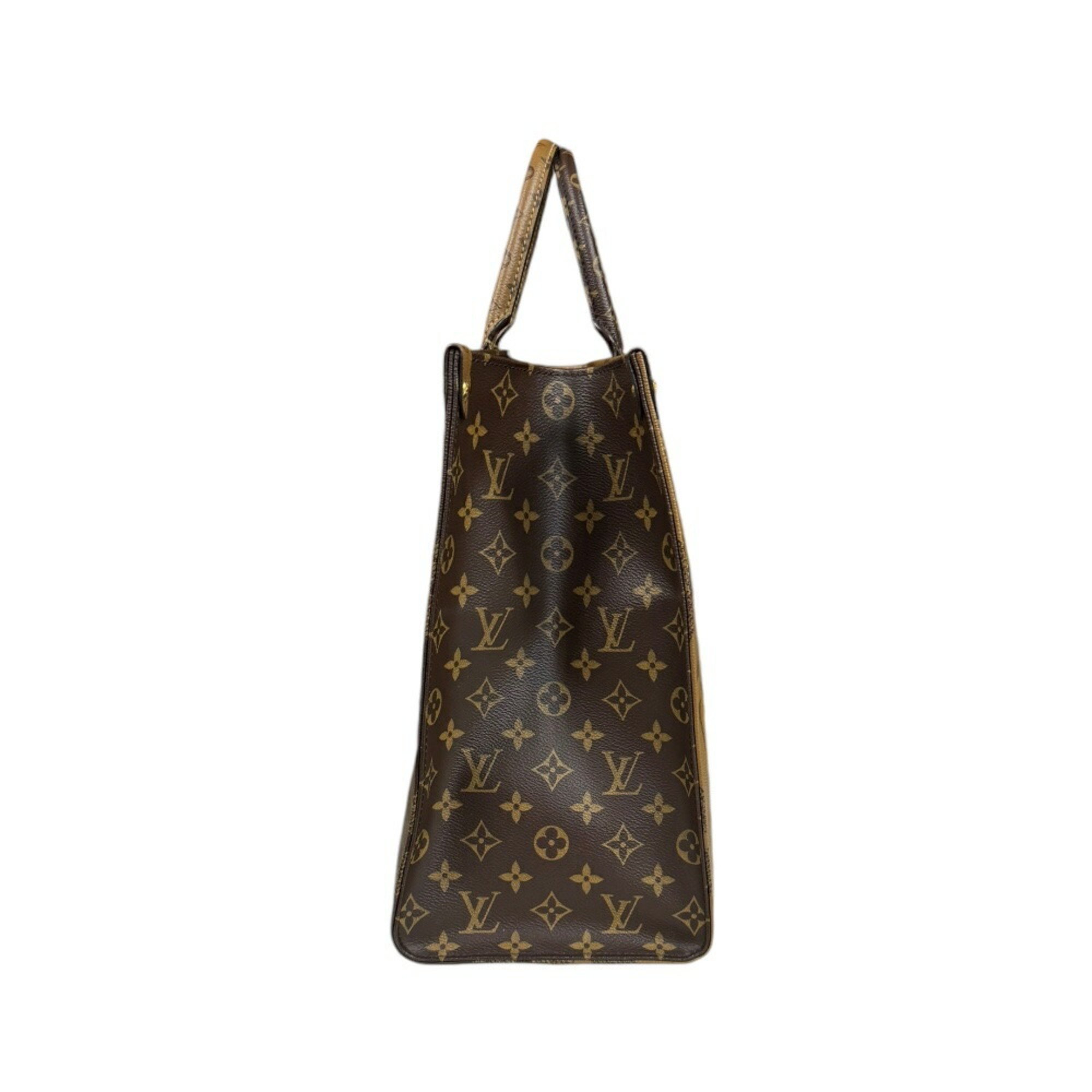 Louis Vuitton On the Go GM Monogram Giant Shoulder Bag Canvas M45320 Brown Women's LOUIS VUITTON 2way