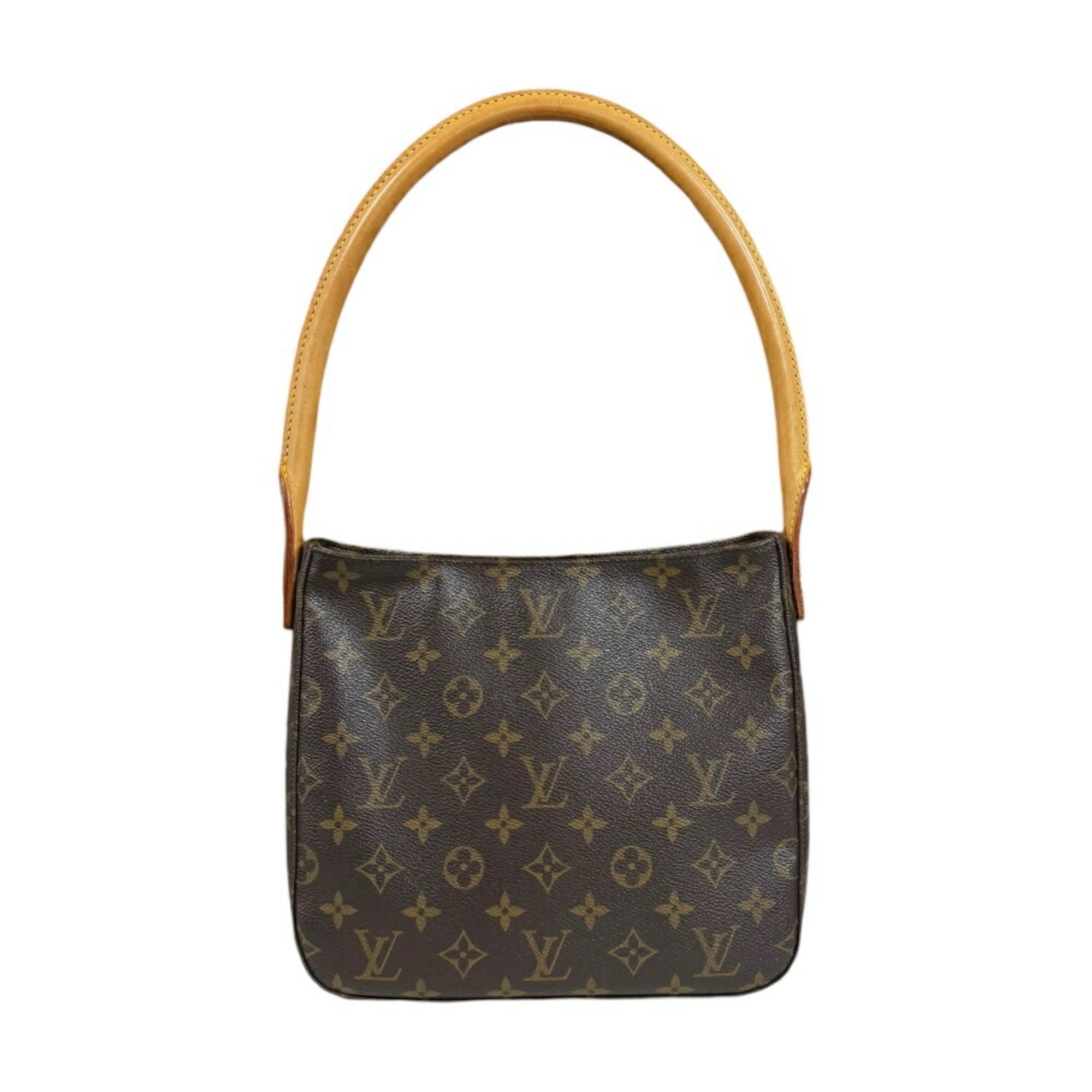 Louis Vuitton Looping MM Monogram Shoulder Bag Canvas M51146 Brown Women's LOUIS VUITTON