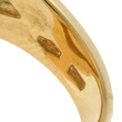 BVLGARI BIG SHELL RING Size 11 18K Shell Women's