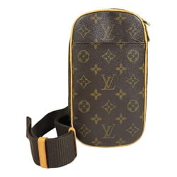 Louis Vuitton Pochette Ganjou Monogram Body Bag Canvas M51870 Brown Unisex LOUIS VUITTON