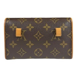 Louis Vuitton Pochette Florentine Monogram Waist Bag Canvas M51855 Brown Women's LOUIS VUITTON