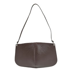 Louis Vuitton Pochette Demilune Epi Handbag Leather M5262D Brown Women's LOUIS VUITTON